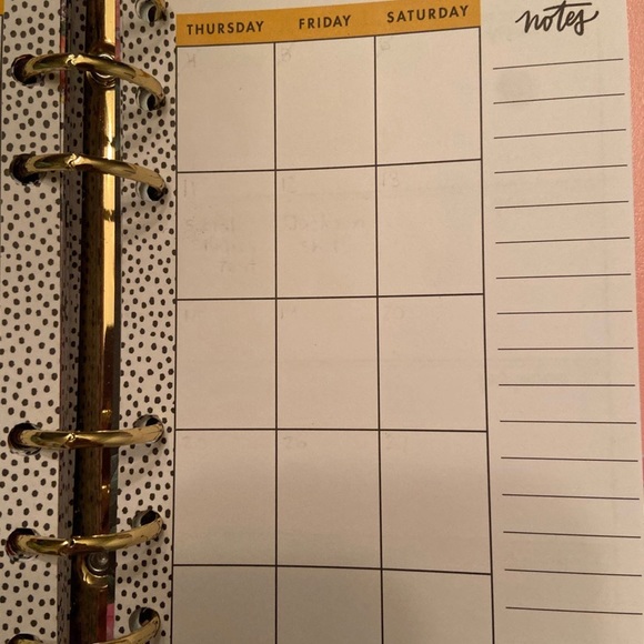 Agenda 52, 12 - month planner insert - Picture 7 of 7